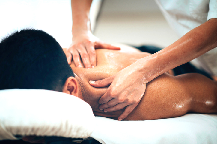 Deep tissue massage therapy